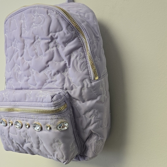 Stoney Clover Lane Disney Princess Royal Treatment Classic Backpack Lavender - Picture 7 of 15